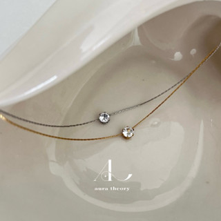 สร้อยสแตนเลส aura theory lumière necklace