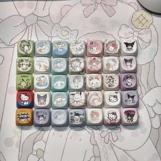 MOA1U ปุ่มคีย์แคปน่ารักแบ่งขายสุ่มลาย Keycaps MOA ลายพิเศษน่ารักๆ ฟรีกล่องใส่คีย์แคป