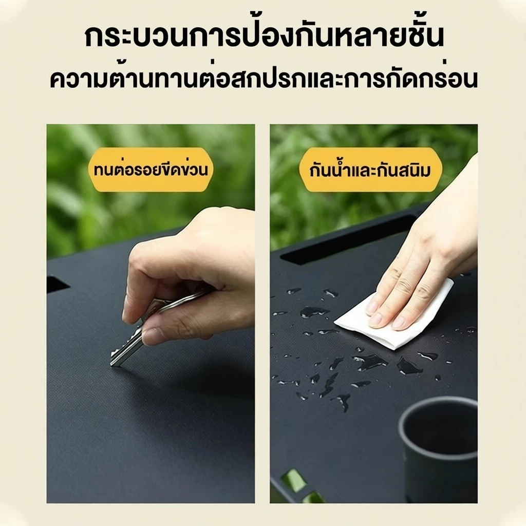【รับประกัน 10 ปี】โต๊ะแคมป์ปิ้ง โต๊ะพับได้ ตารางยุทธวิธี โต๊ะแคมปิ้งพับได้ โต๊ะตั้งแคมป์กลางแจ้ง กลางแจ้ง พับง่าย เหมาะสำ thumbnail 4
