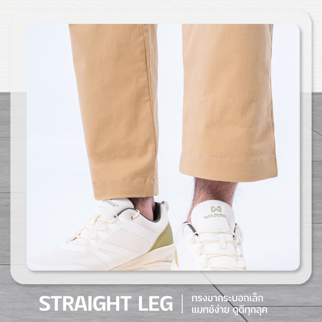WARRIX Chino Pants 2025 กางเกงขายาว (LP-253CAMCL01) — صورة 5