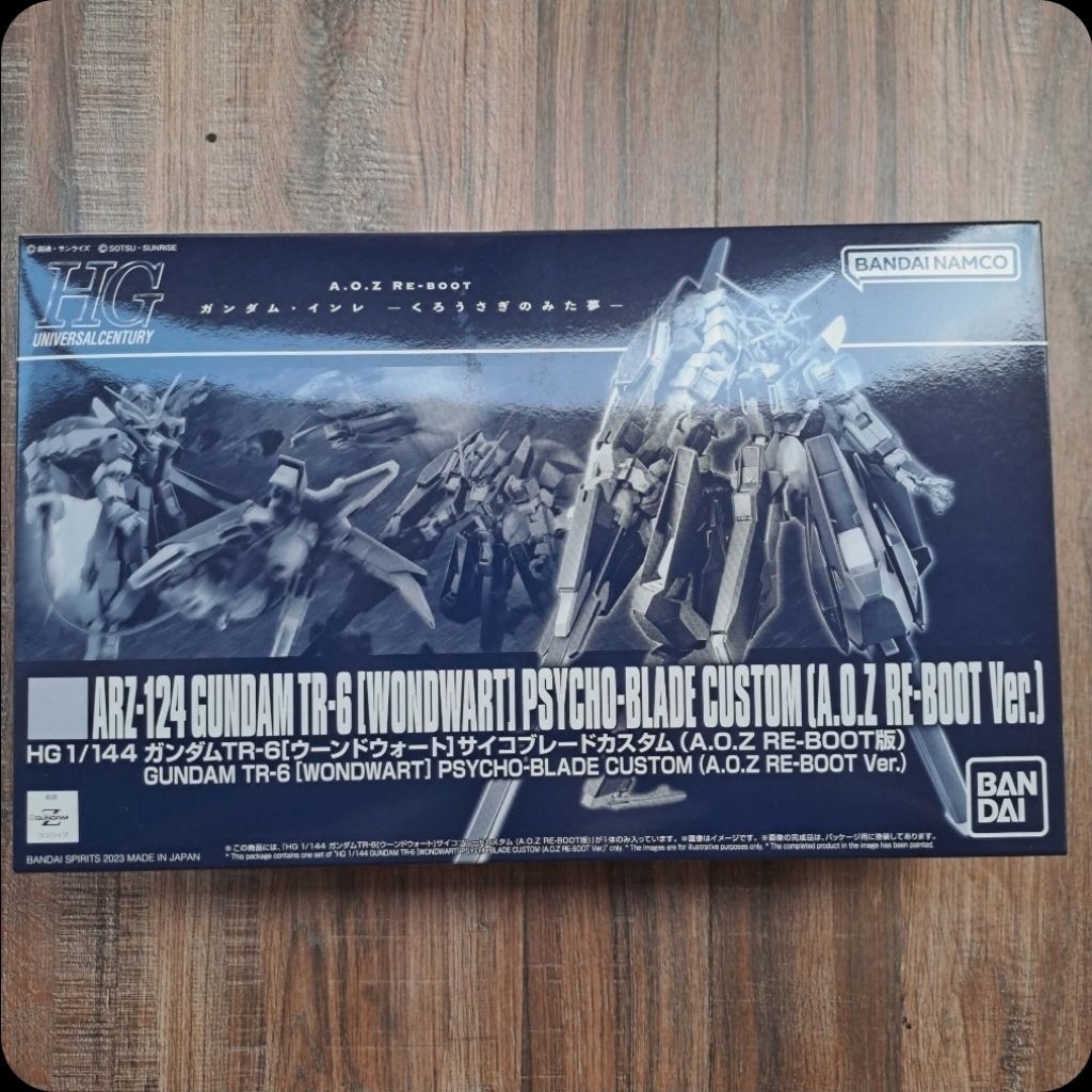 P-Bandai HG Gundam TR-6 [Woundwort] Psycho Blade Custom
