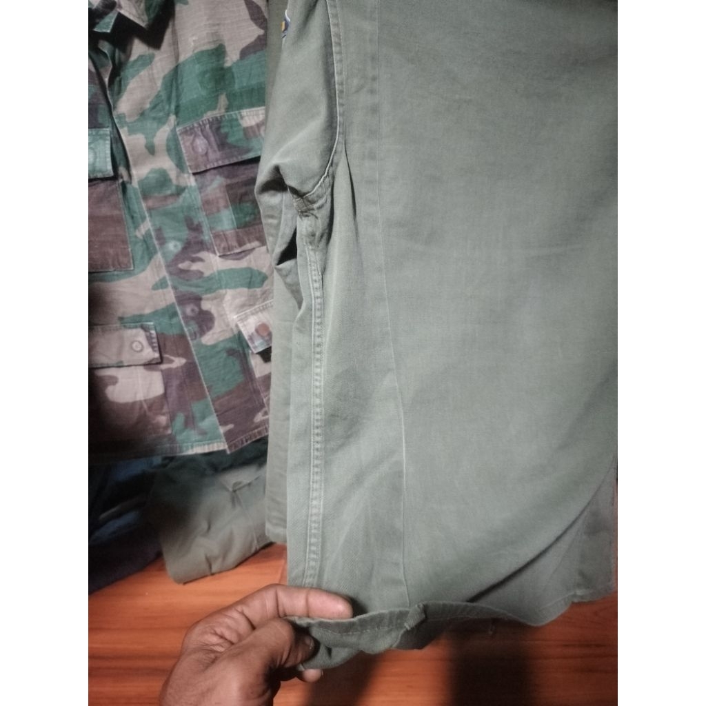 เสื้อ OG 107 รุ่น p 47 ผ้าฝ้าย 100% ใช้ในช่วงสงครามเกาหลี