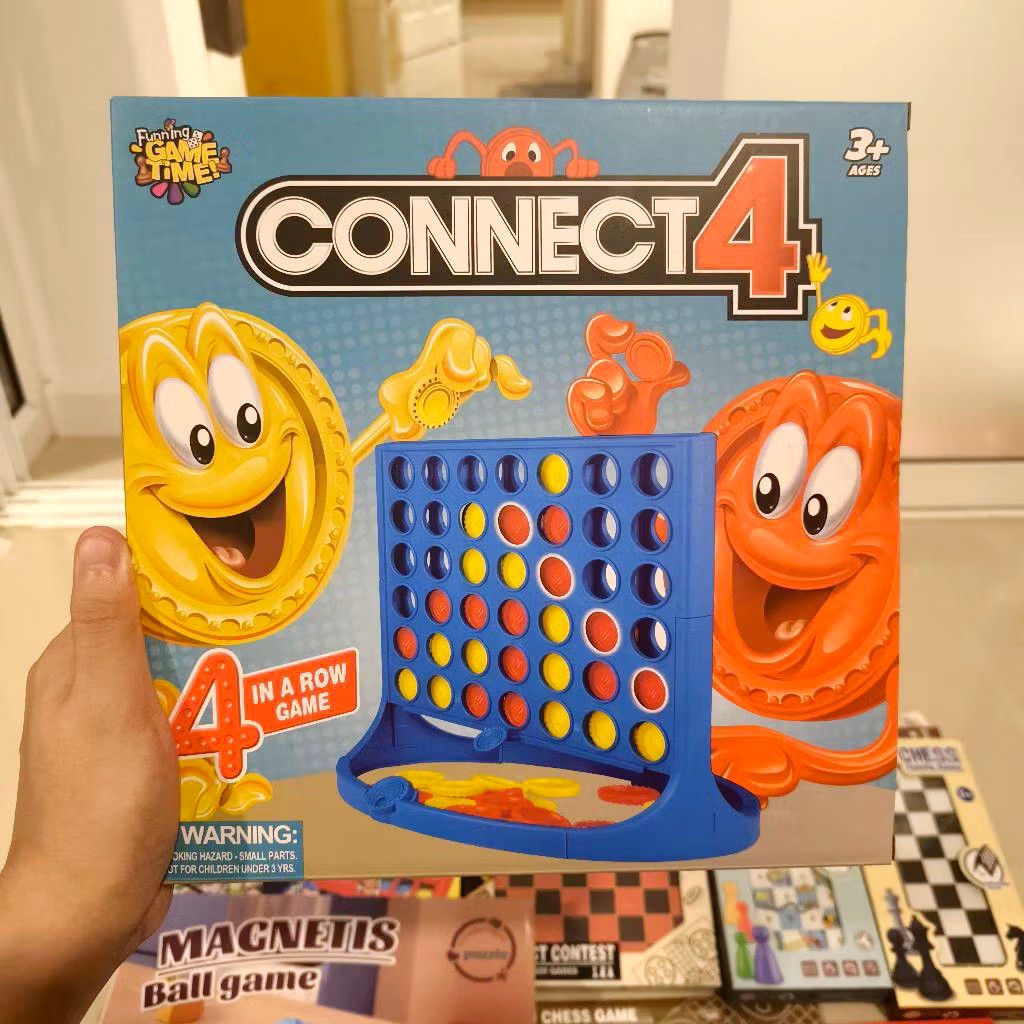 บิงโก เกมกระดาน connect4 กล่องใหญ่ ของขวัญ วันเกิด เกมครอบครัว ของเล่น
