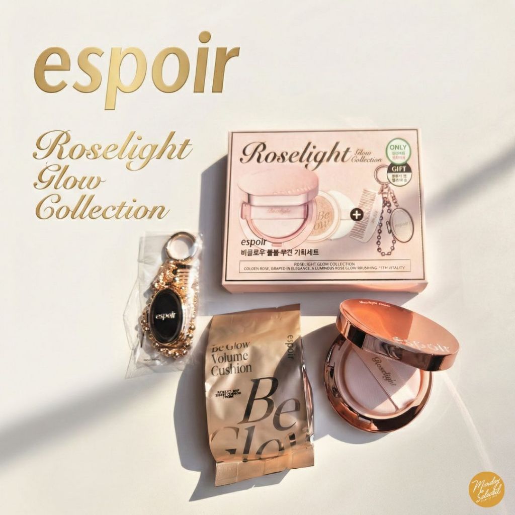 #พร้อมส่ง#ESPOIR BE GLOW VOLUME CUSHION [ROSELIGHT GLOW COLLECTION]