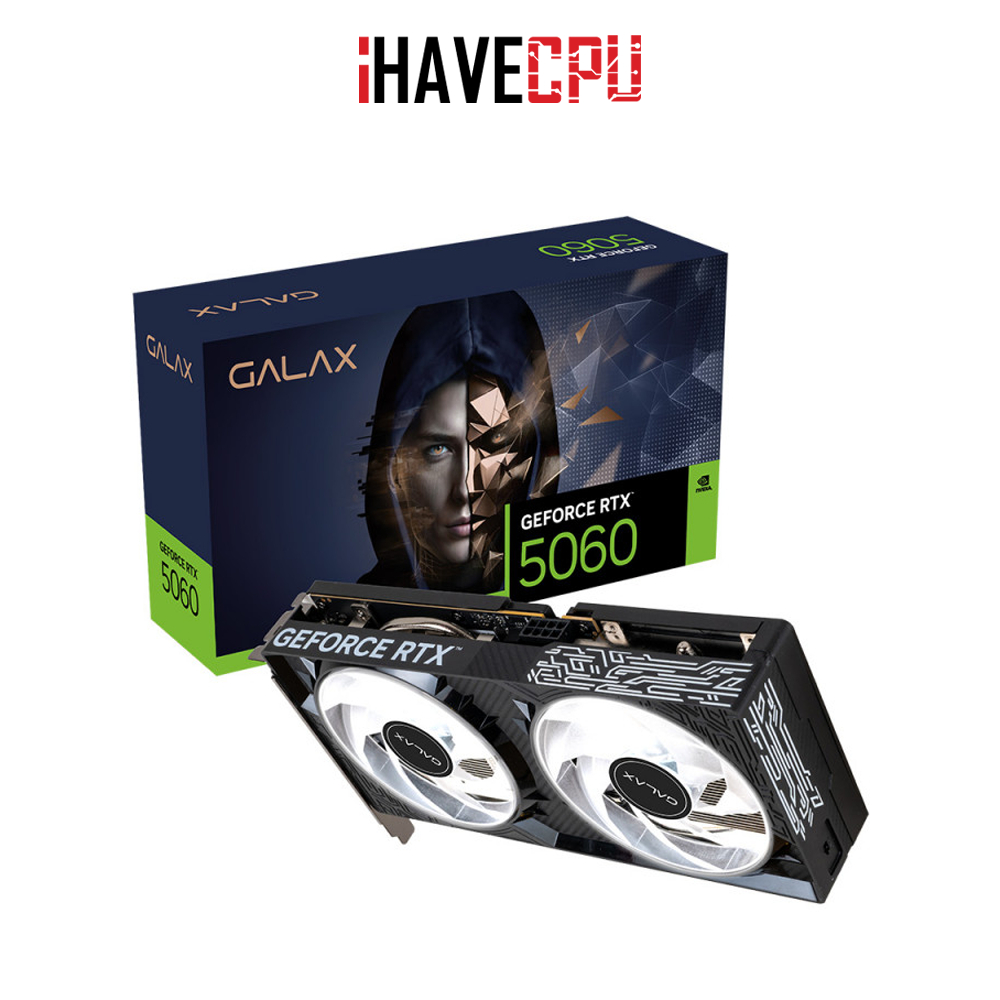 การ์ดจอ (vga) iHAVECPU GALAX GEFORCE RTX 5060 1-CLICK OC V2 - 8GB GDDR7
