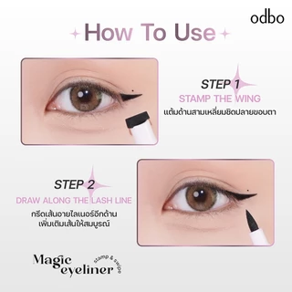ODBO MAGIC EYELINER STAMP & SWIPE -OD3015