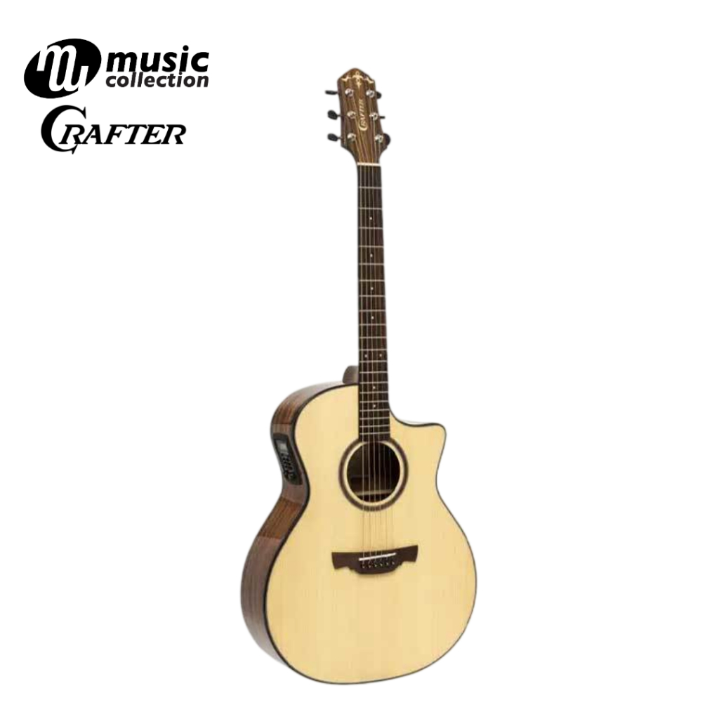 กีตาร์โปร่งไฟฟ้า CRAFTER ABLE G-600CE/N