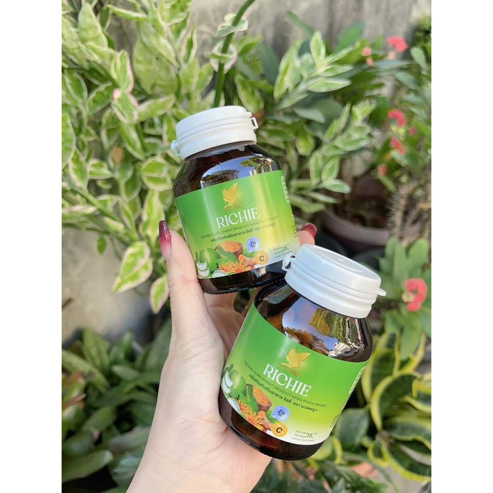 ริชชี่ (Fusion168) อาหารเสริมริดสีดวง บรรเทาอาการบวมแดงอักเสบจากริดสีดวง ท้องผูกเรื้อรัง 30 แคปซูล