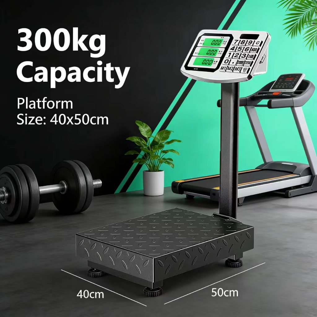 ไม่มีค่าจัดส่ง รับประกัน 2 ปี เครื่องชั่งน้ำหนัก HD LED 150kg/300kg ตาชั่งดิจิตอล เครื่องชั่งดิจิตอล
