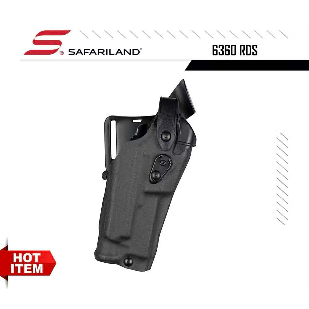 Safariland 6360RDS Level 3 สำหรับ STI 5" ถนัดขวาสีดำ