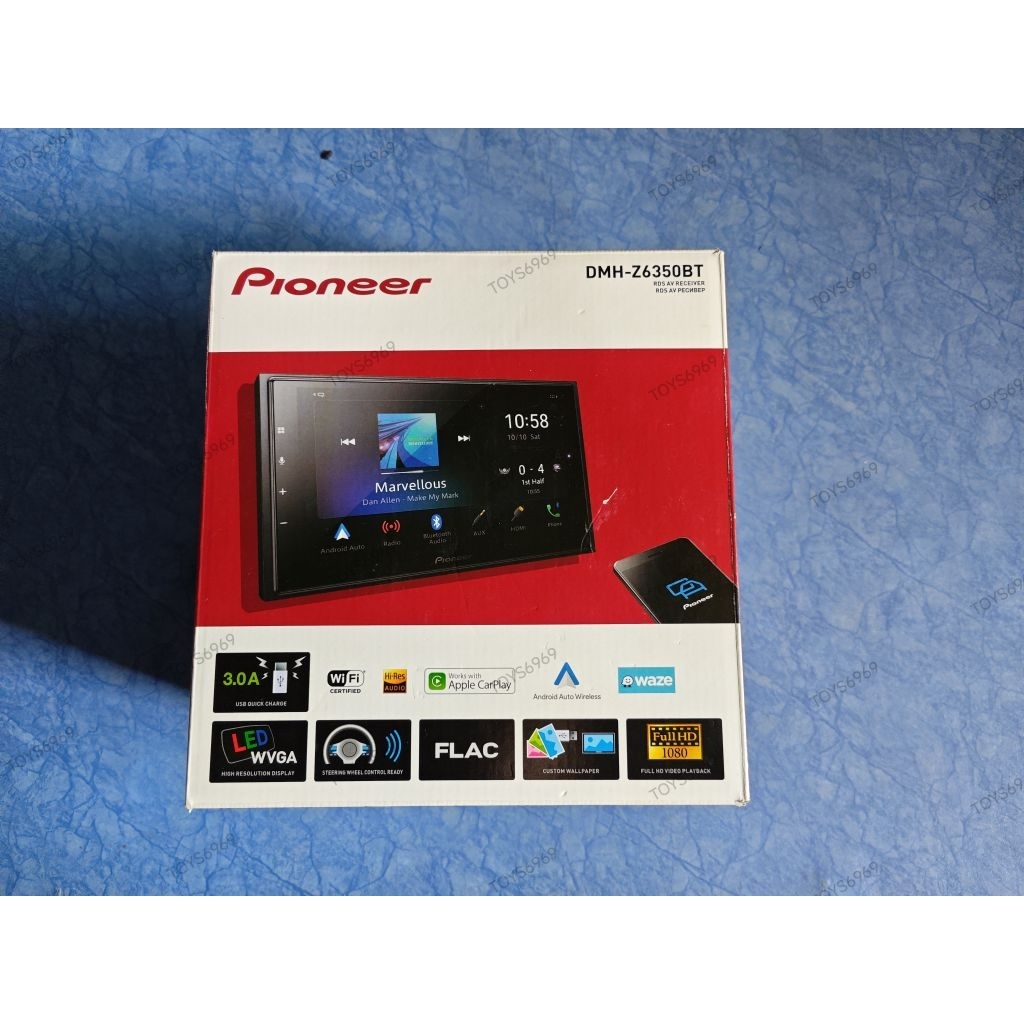 Pioneer DMH-Z6350BT หน้าจอรถยนต์