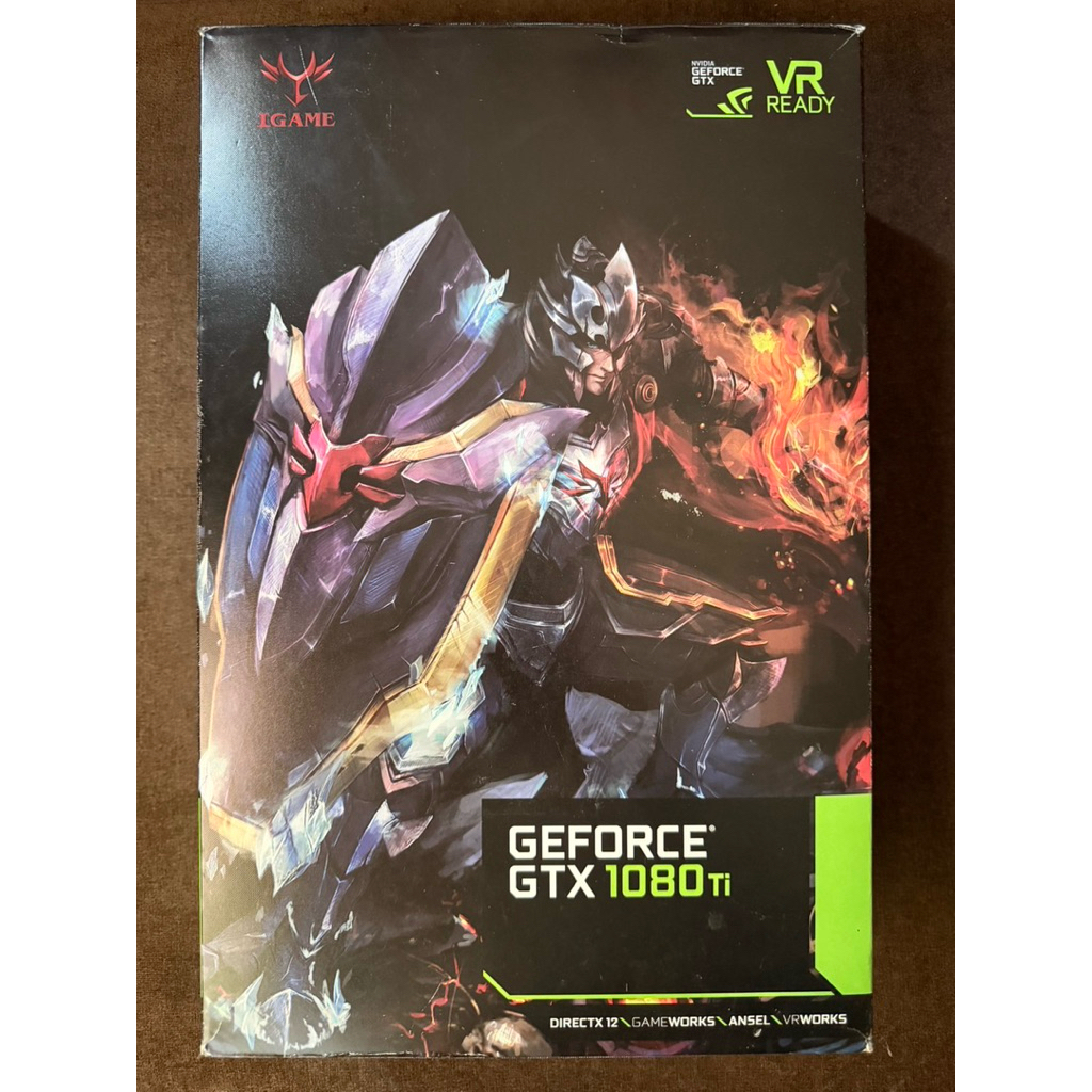 กล่องการ์ดจอ colorful igame gamer gtx 1080ti