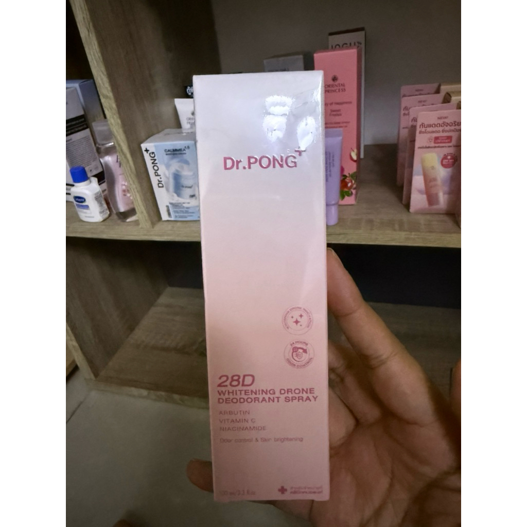 Dr. Pong 28D whitening drone deodorant spray