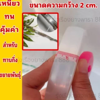 เทปพันตายาง ตรานางเงือก ใช้สำหรับติดตายางพารา เหนียว ทน ไม่ขาดง่าย ขนาด 2 cm. (จำนวน 1 ม้วน/5 ม้วน)