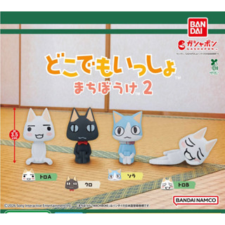 พร้อมส่ง! กาชาปองฟิกเกอร์โมเดล แมวToro cat ท่านั่ง ของแท้ญี่…