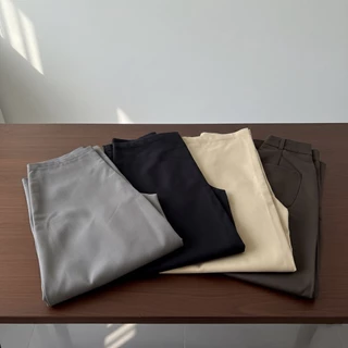 Barrell pants กางเกงบาเรลผ้าซูปเปอร์กึ่งยีนส์หนาอยู่ทรงสวย