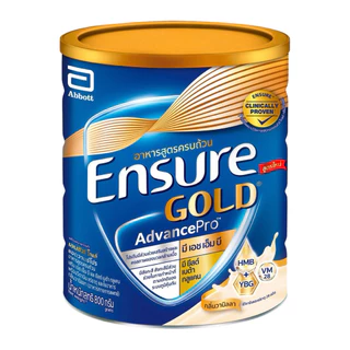 ENSURE เอนชัวร์โกลด์ แอดวานซ์โปร อาหารสูตรครบถ้วน ขนาด800 กรัม1กระป๋อง