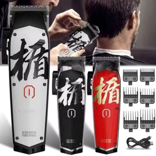 M10 madeshow m10 ปัตตาเลี่ยน ( มีแบบลับคม ) ปัตตาเลี่ยนตัดผมไร้สาย แบบมืออาชีพ สําหรับผู้ชาย 2022