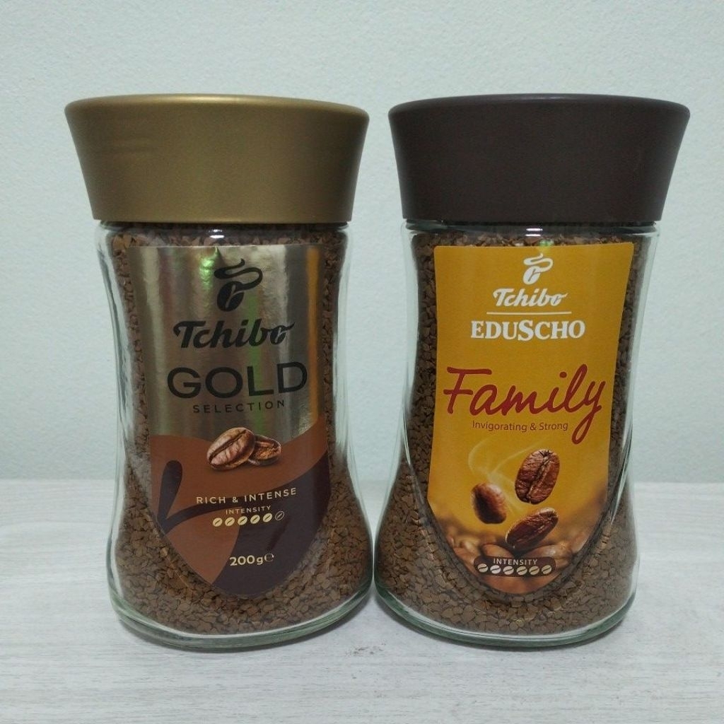 Tchibo ทชิโบ โกลด์ ซีเล็คชั่น & แฟมิลี่ กาแฟสำเร็จรูป ปริมาณ200กรัม