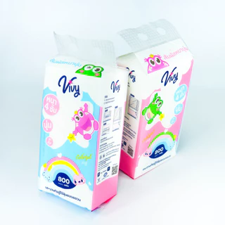 กระดาษทิชชูแขวนวีวี่ Vivy Colorful Day ยกลัง 10 แพ็ค 800 แผ่น DM