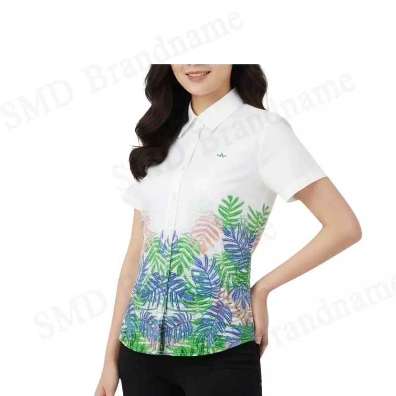 Arrow เสื้อเชิ้ตแขนสั้นผู้หญิง รุ่น Women's Tropical Shirt Code: WACC527S3CSGR - รูปที่ 4
