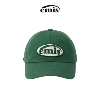 EMIS - TONE ON TONE WAPPEN BALL CAP (BEIGE ,BLACK ,BLUE ,BROWN ,GREY ,GREEN ,LIGHT PURPLE ,NAVY ,RED ,SKY BLUE ,WHITE)