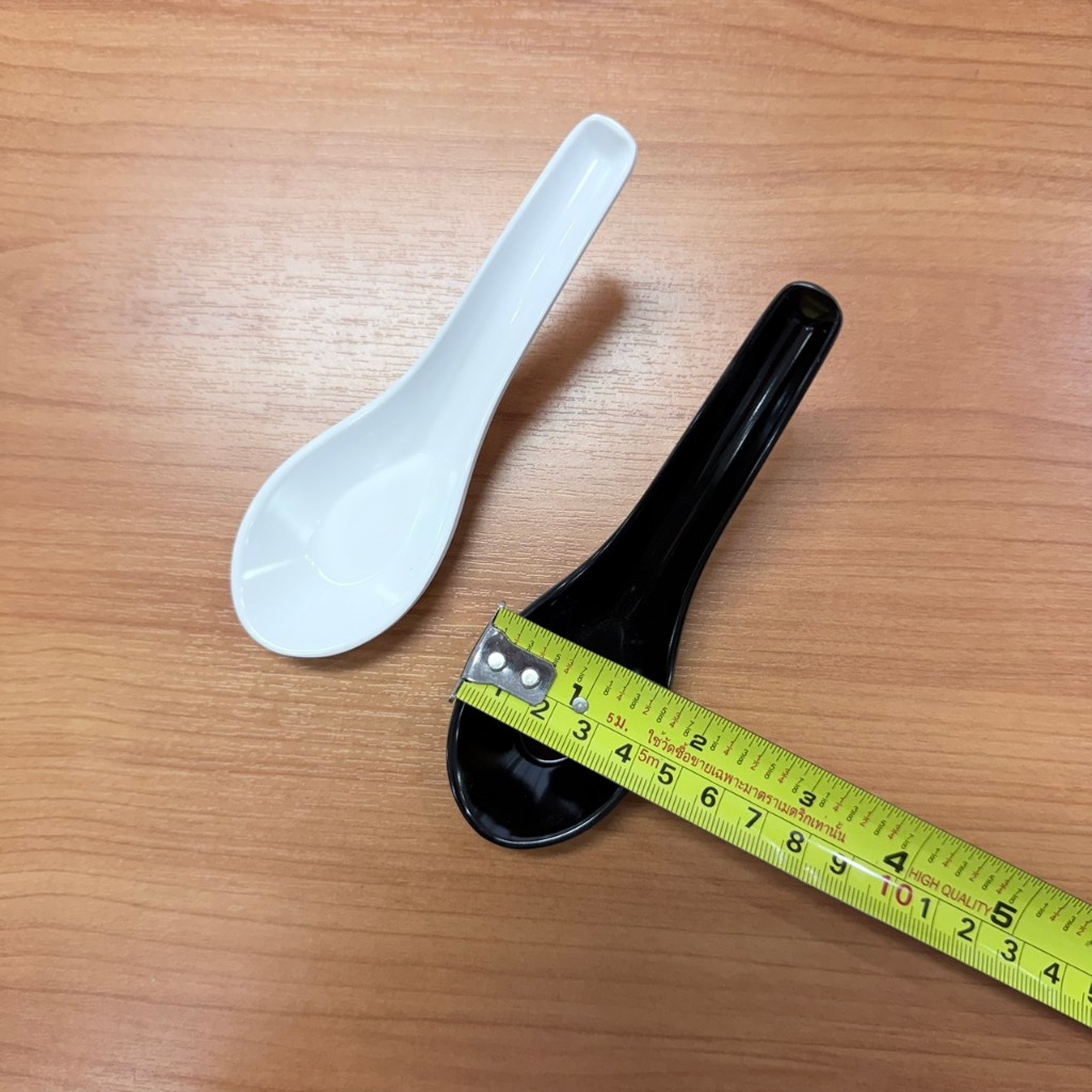 SB Melamine ช้อนเมลามีน ช้อนสั้น ช้อนซุป ช้อนแกง ช้อนชาบู รูปที่ 7