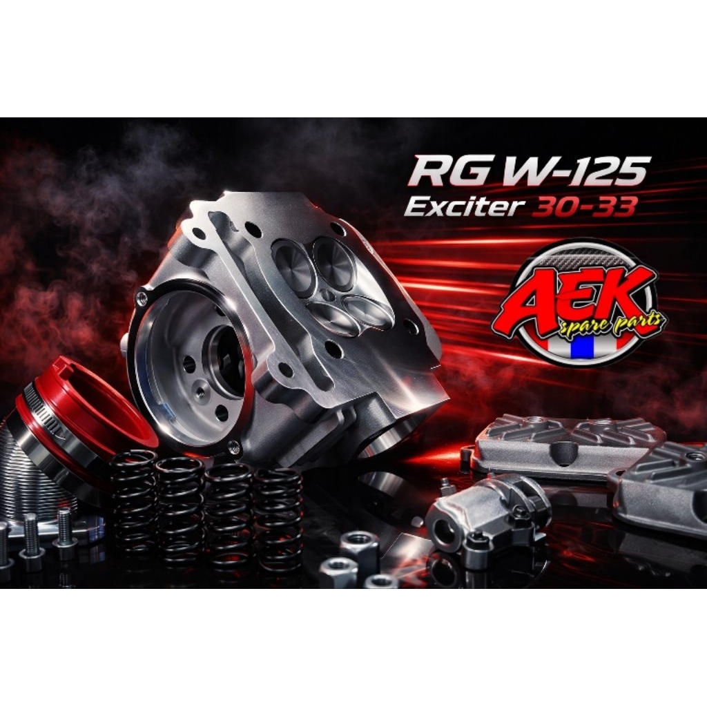 ฝา4วาล์ว125RGขนาด 30/33 หลักExciterสำหรับ 84-86mmสลักDLC #RGเวฟ125หลักExciter