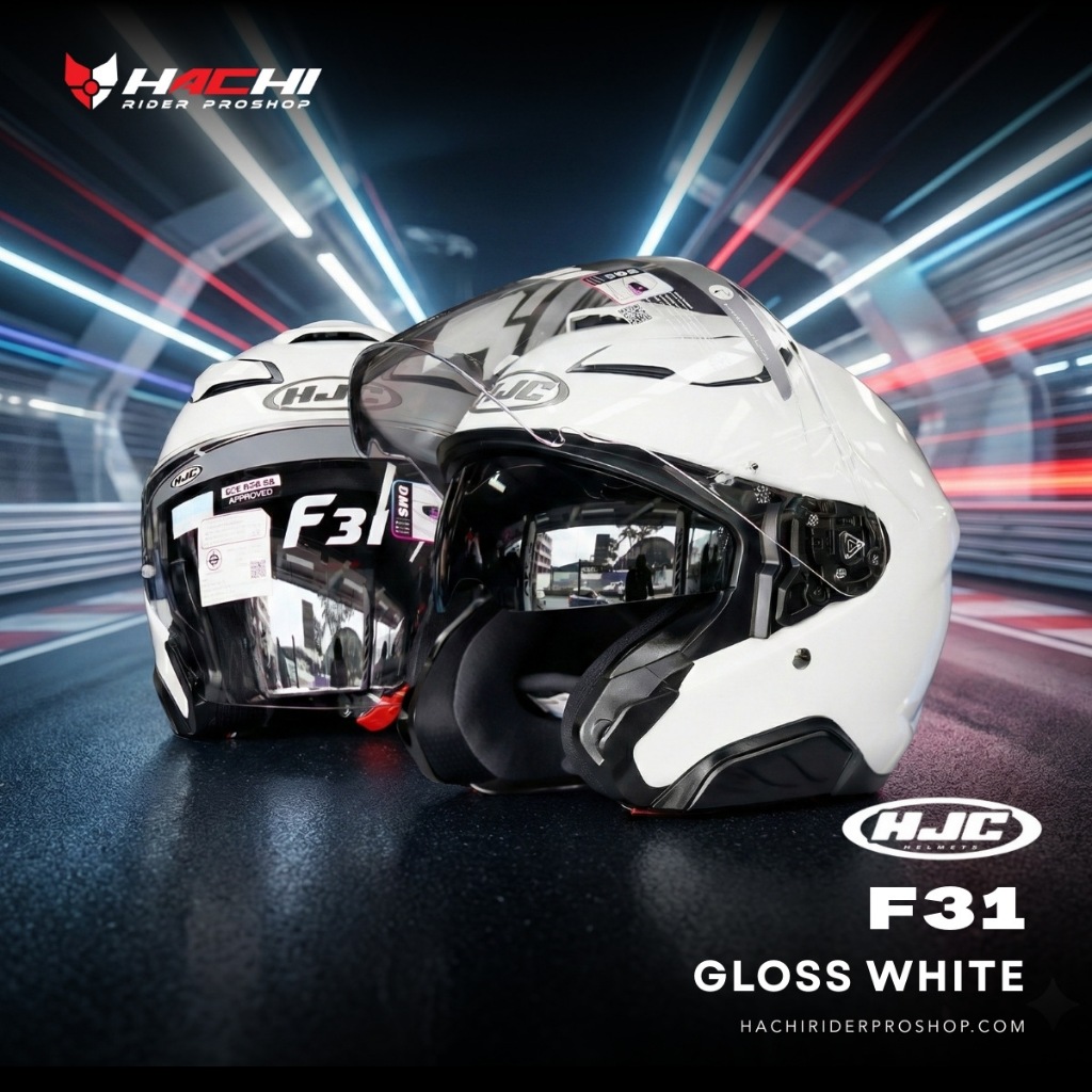 HJC F31 - Gloss White