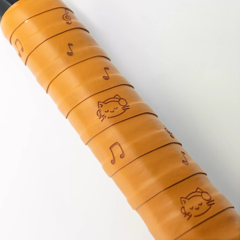 [พร้อมส่ง] Gusto Tennis overgrip เทปพันด้ามไม้เทนนิส ลาย Cat melody (แบ่งขาย)