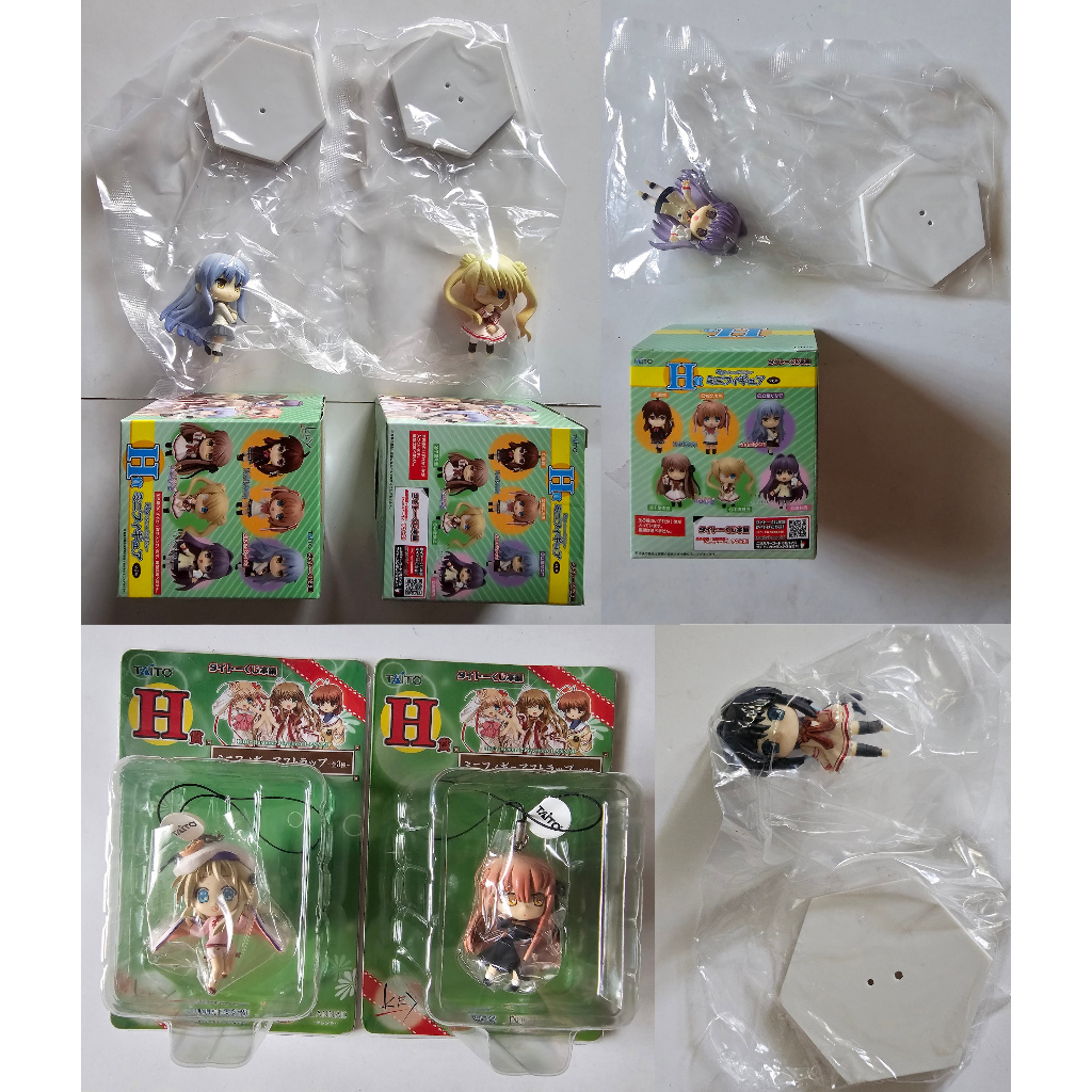 อนิเมะ Rewrite Akane Senri Lottery Key-Second Edition Shizuru Nakatsu Mini Figure 6 Pcs Anime JAPAN 