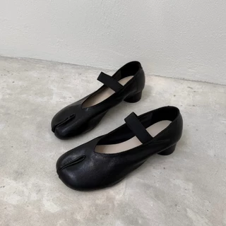 [พร้อมส่ง] WEAR.SOUL #S673-RUNA Tabi Ballet Strap Shoes รองเท้ากีบหมู