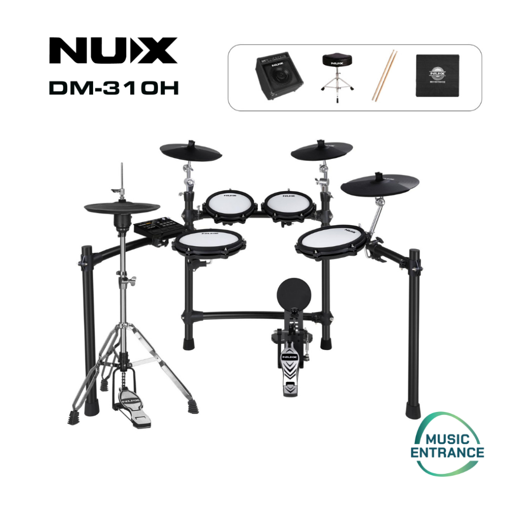 NUX DM-310H กลองไฟฟ้า NUX DM310H กลองชุดไฟฟ้า กลองชุด Electronic