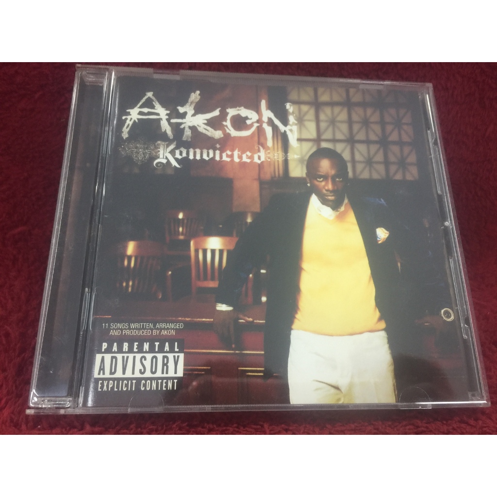 CD Akon – Konvicted สภาพตามปก CA59-94