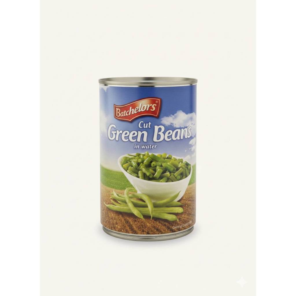 Batchelors Cut Green Beans In Water (BBD 12/29)