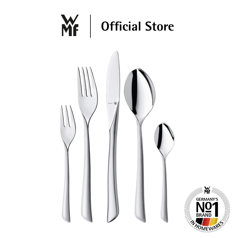 WMF ชุดช้อนส้อมสแตนเลส 30 ชิ้น รุ่นเวอร์จิเนีย Cutlery Set Virginia, Cromargan protect, 30-piece