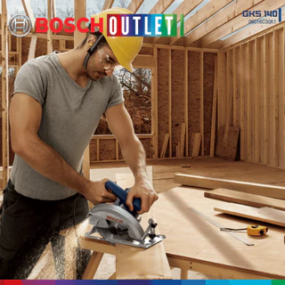 BOSCH GKS 140 เลื่อยวงเดือนขนาด 7 นิ้ว 1400 วัตต์ มาพร้อมกับใบเลื่อยวงเดือน #06016B30K1