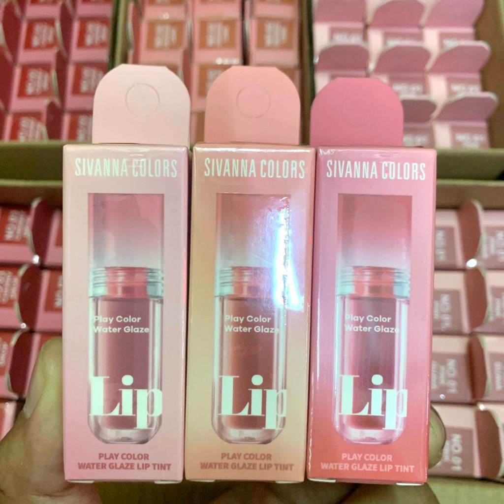 Sivanna Colors Play Color Water Glaze Lip Tint HF940 ชีเวนน่า คัลเล่อร์ ลิปทินท์ ไซรับ