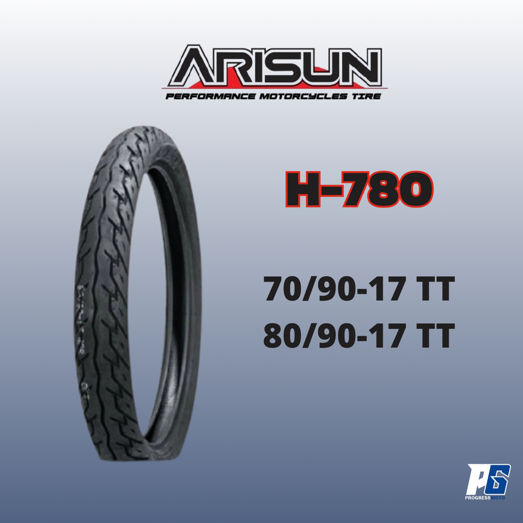 ยางนอก Arisun H780 ลาย W125I เบอร์ 70/90-17 และ 80/90-17 ราคา ถูกที่สุด ดีลบีเคเค