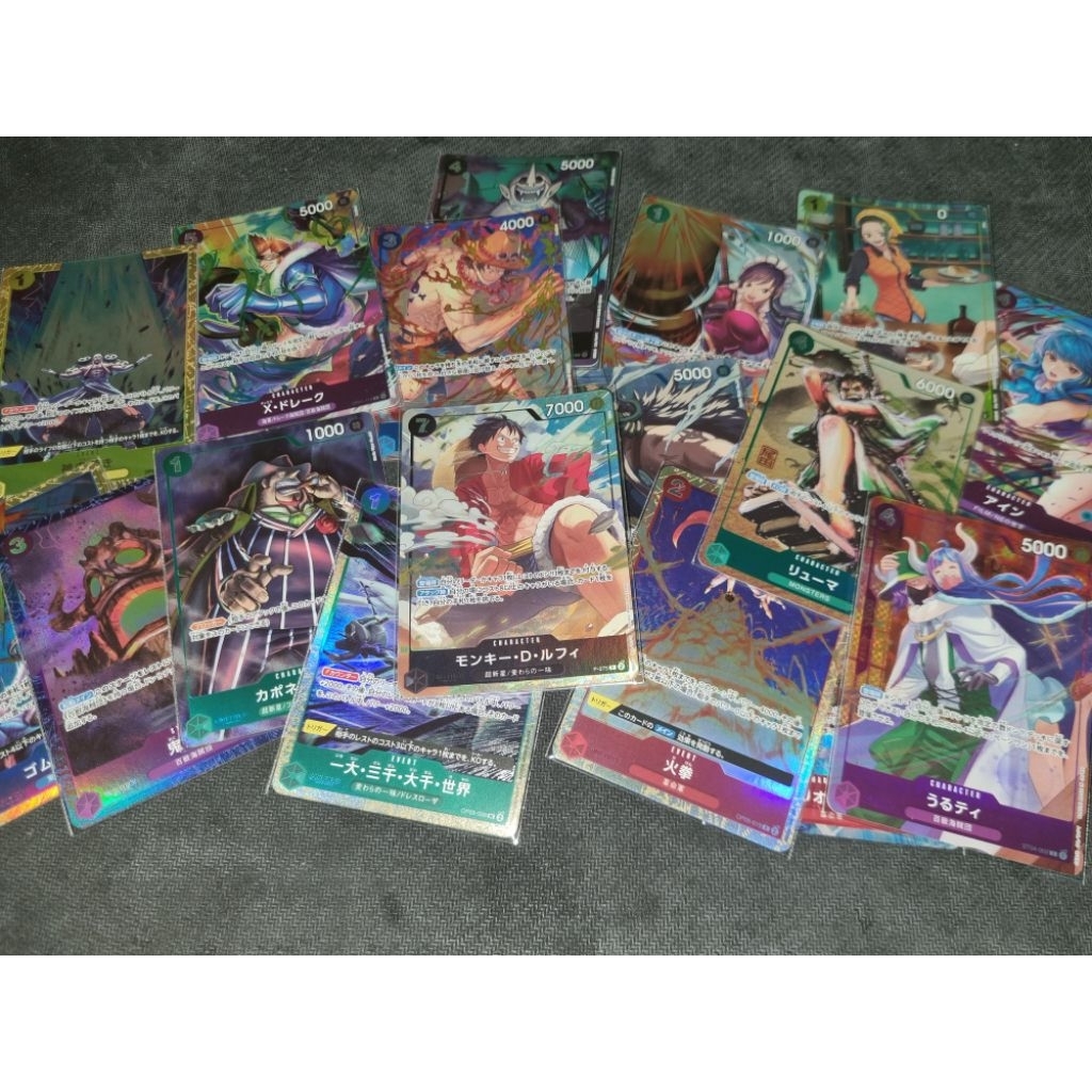 One Piece Card Game การ์ดระดับ Parallel Art จาก Best Selection volume ต่าง ๆ