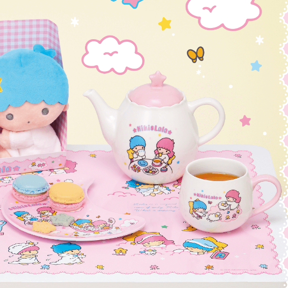 แก้ว เซรามิก จาน ถ้วย Little twin stars Kiki Lala ของแท้จาก Shop Sanrio ญี่ปุ่น ซานริโอ้ ลิตเติ้ลทวิ