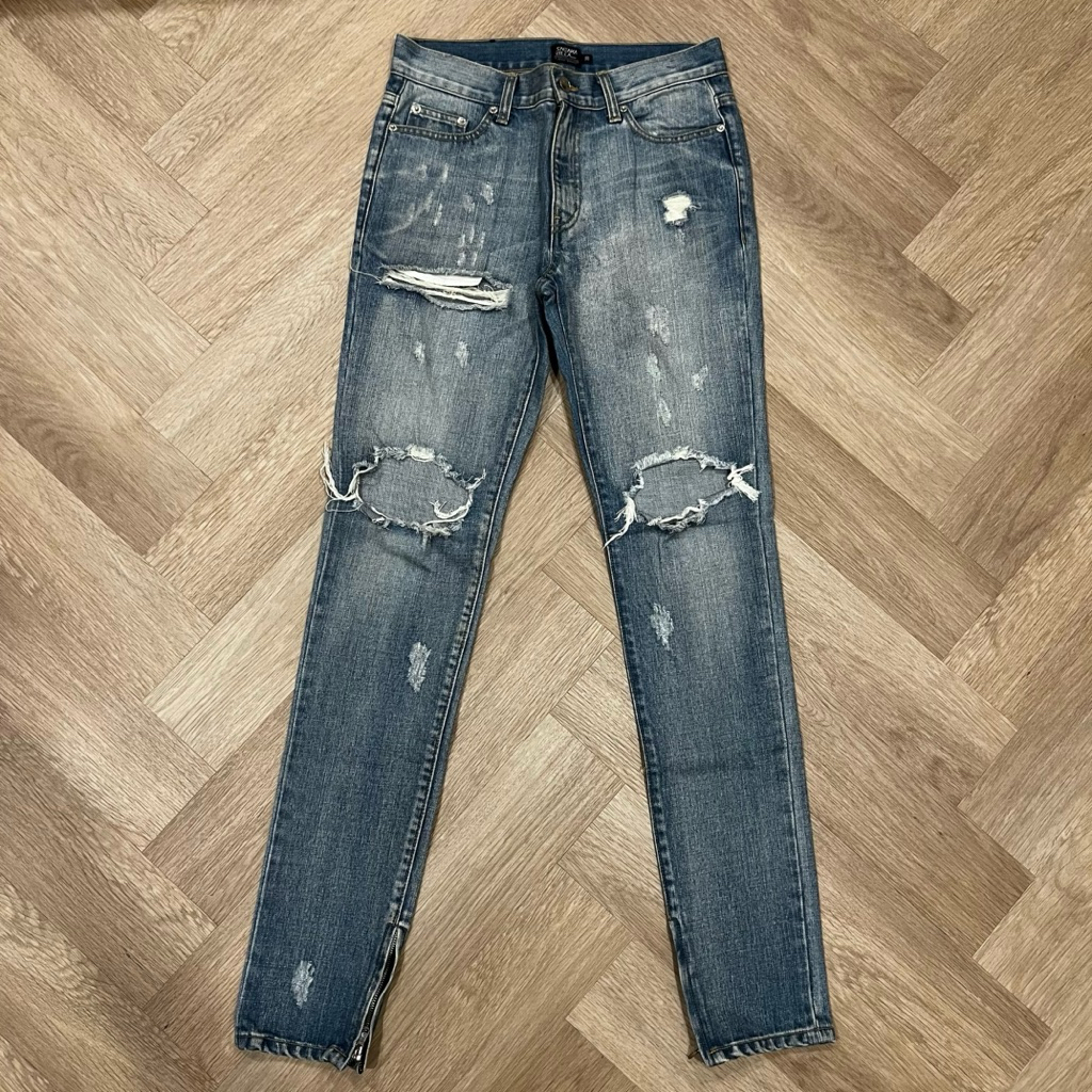 กางเกงยีนส์ Sneaka Villa เอว 32“