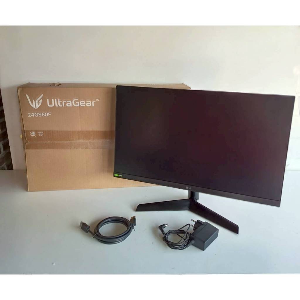 LED  23.8"  LG  ULTRAGEAR  24GS60F - B  FHD  IPS  180Hz  HDMI + DP  ประกัน  Advice  29/11/2028