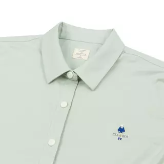 GIORDANO เสื้อเชิ้ตผู้หญิง Women's Slim Classic Man Oxford Shirts 05345038