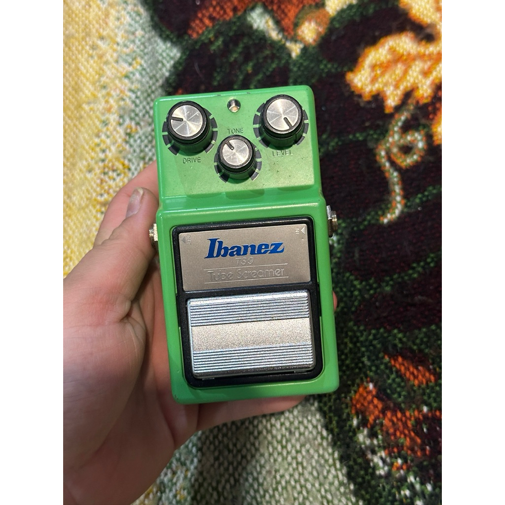 (Used) Ibanez TS9 Tube Screamer Reissue Maxon Board TA75558P (Toshiba) Japan  1993-2002