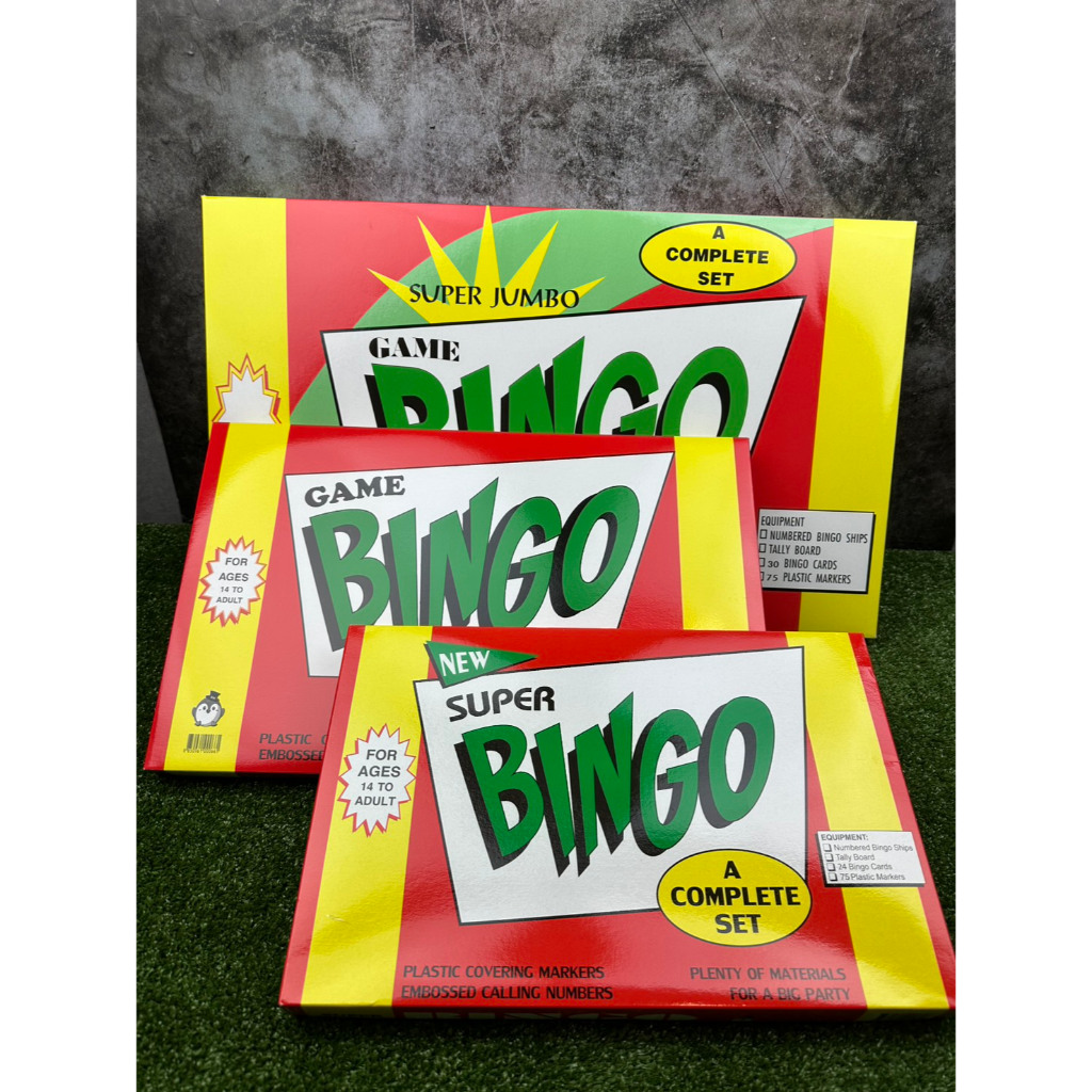 บิงโก เกมบิงโก BINGO กล่องส้ม บิงโกเล็ก บิงโกใหญ่ บิงโกยักษ์