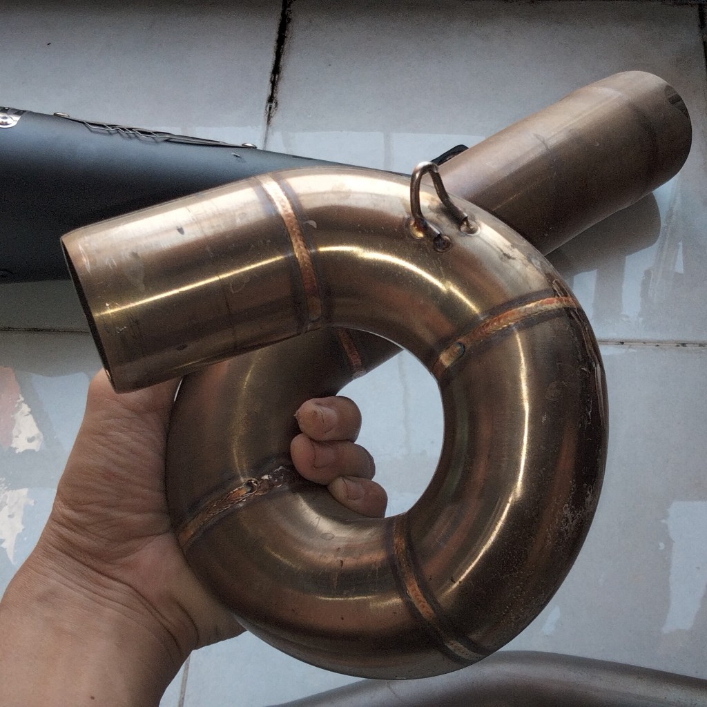 ท่อท่อนกลางแบบม้วน Ninja ZX-6R