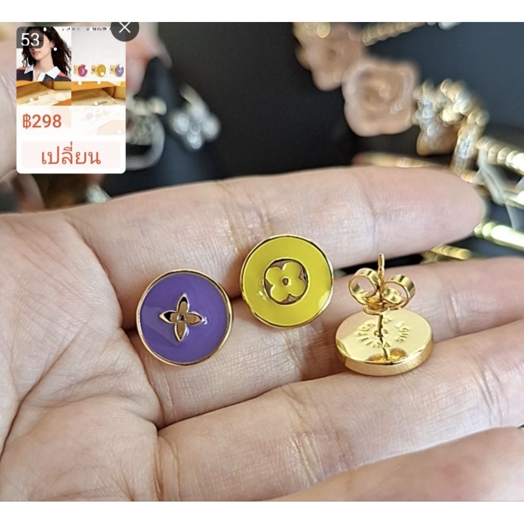 (ส่งวันอังคารค่ะ) (ได้3ชิ้นค่ะ) คอลใหม่ เพจตัวแม่ L v ปั้มเป๊ะ เหมือนllท้ เหมือนออกจาก Shopp ค่ะ(No box) - รูปที่ 7