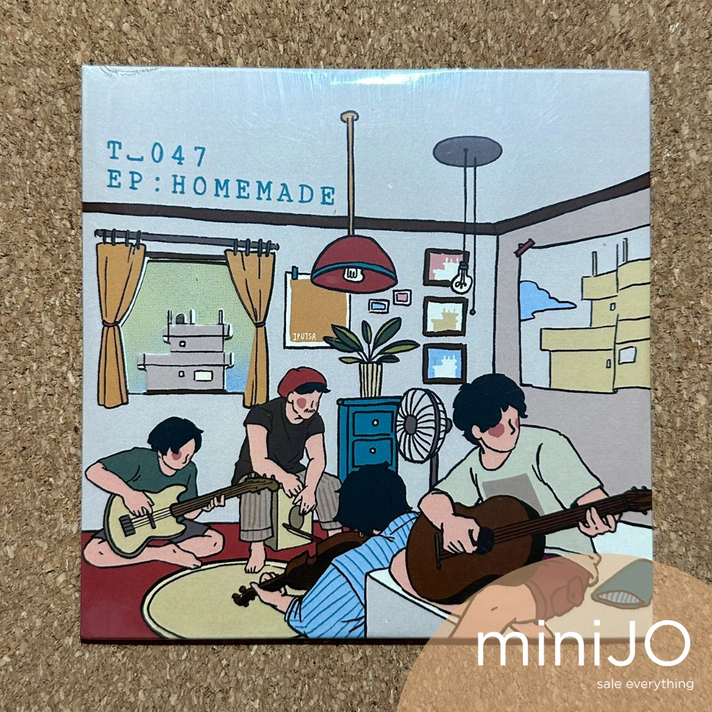 CD เพลง T_047 อัลบั้ม EP : HOMEMADE (มือหนึ่งยังไม่แกะซีล)