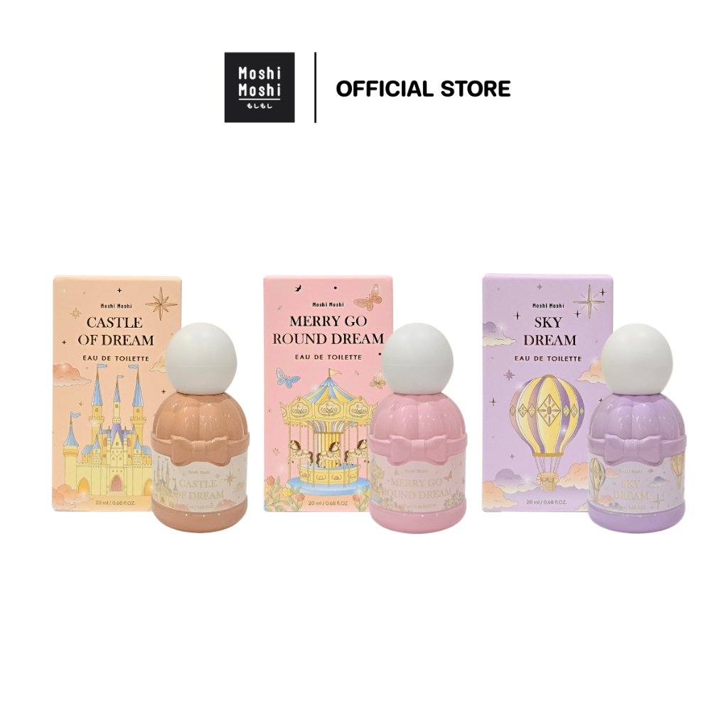 Moshi Moshi Perfume น้ำหอมโมชิโมชิ น้ำหอมผู้หญิง ขนาด 20 ml. รุ่น 8100045837-45839